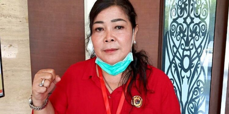 Legislator Kota Palangka Raya Nenie Adriati Lambung. (ANT)