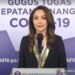 Tangkapan layar anggota Tim Komunikasi Publik Gugus Tugas Percepatan Penanganan COVID-19 Reisa Broto Asmoro. (ANTARA/Prisca Triferna)
