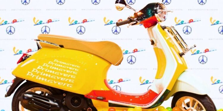 Vespa Primavera Sean Wotherspoon (ANTARA/HO)