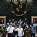Gubernur DKI Jakarta Anies Baswedan saat menerima Ketua Umum PWI Pusat Atal Sembiring Depari yang juga Penanggung Jawab HPN serta Sekretaris Jenderal PWI Pusat Mirza Zuhaldi, di Jakarta, Rabu (02/09/2020).ANTARA/HO-PWI Pusat
