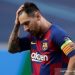 Pesepak bola Barcelona Lionel Messi. ANTARA FOTO/Pool via Reuters- Rafael Marchante/hp.