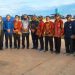 Wakil Ketua DPRD Kalteng beserta unsur pimpinan dan anggota Komisi I serta II saat melakukan kunjungan lapangan terkait adanya konflik agraria di Desa Kinipan, kemarin. ANTARA/HO-Sekretariat DPRD Kalteng