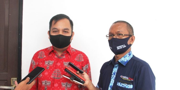 Wakil Ketua Komisi II DPRD Gumas, Evandi Djuang ketika dibincangiawak media, Senin (7/9/2020) siang. (Foto: IST)