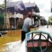 Banjir yang merendam di salah satu desa Kecamatan Mandau Talawang, Kabupaten Kapuas, Kalimantan Tengah, beberapa hari lalu. (ANT/IST)
