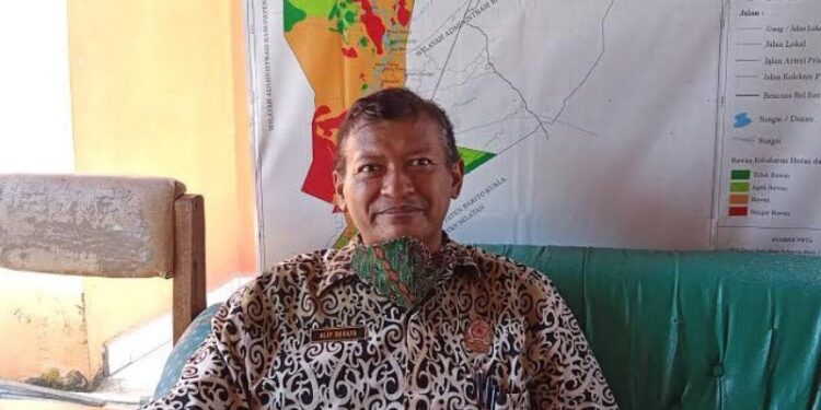 Kepala Badan Penanggulangan Bencana Daerah (BPBD) Barito Selatan, Alip Suraya. (ANT)