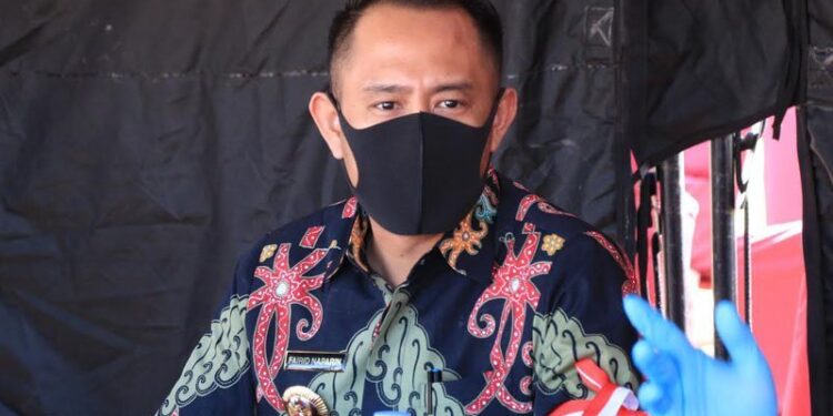 Wali Kota Palangka Raya, Fairid Naparin. (ANT/MIN-3)
