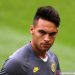 Soccer Football - Europa League - Inter Milan Training - RheinEnergieStadion, Cologne, Germany - August 20, 2020 Inter Milan's Lautaro Martinez during training Friedemann Vogel/Pool via REUTERS (REUTERS/POOL)