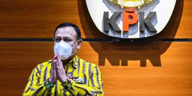 Ketua Komisi Pemberantasan Korupsi (KPK) Firli Bahuri. ANTARA FOTO/M Risyal Hidayat/aa.