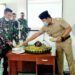Bupati Lamandau Hendra Lesmana dalam peringatan HUT ke-75 TNI di wilayah setempat, Nanga Bulik, Senin, (5/10/2020). (ANT/IST)
