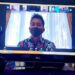 Bupati Barito Utara H Nadalsyah membuka kegiatan zoom virtual meeting yang diikuti diikuti semua perangkat kecamatan dan desa se-Kabupaten Barito Utara, Kamis (1/10/2020). (ANT/IST)