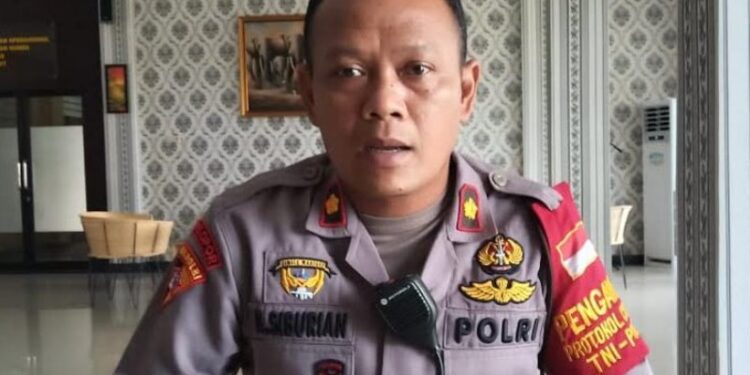 Kabag Ops Polresta Palangka Raya Kompol Hemat Siburian. (ANT)