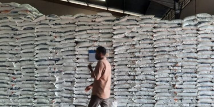 Foto Ilustrasi gudang Bulog. (ANT)