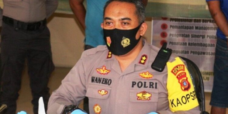 Kapolres Aceh Tenggara, Aceh AKBP Wanito Eko Sulistyo. (ANT)