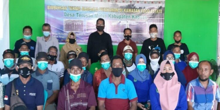 Pemprov Kalteng Beri Pendampingan Pelaku Usaha Perikanan ‘Food Estate’