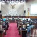 Pimpinan dan anggota DPRD Kalimantan Tengah saat mengadakan pertemuan dengan perwakilan KPK RI di Palangka Raya, Jumat (20/11/2020). ANTARA/HO-Sekretariat DPRD Kalteng