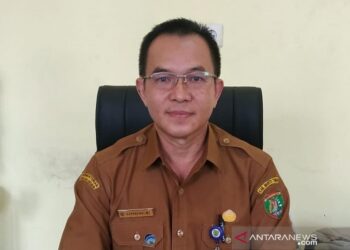 Koordinator Bidang Kehumasan Gugus Tugas Percepatan Penanggulangan COVID–19 Kabupaten Barito Timur, Suprayogi. ANTARA/Habibullah