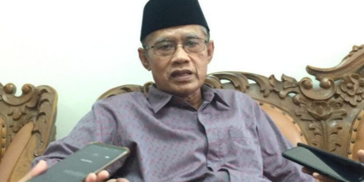 Ketua Umum Pimpinan Pusat Muhammadiyah Haedar Nashir. (FOTO ANTARA/Luqman Hakim)