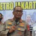 Kabid Humas Polda Metro Jaya Kombes Pol Yusri Yunus di Polres Metro Jakarta Pusat, Rabu (11/11/2020). (ANT)