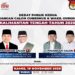 Poster Debat Publik Kedua Pasangan Calon Gubernur dan Wakil Gubernur Kalteng 2020. (ANTARA/HO-KPU Kalteng)
