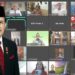 Anggota DPD RI Agustin Teras Narang saat memberikan arahan dalam rapat kerja nasional (rakernas) ICDN I melalui virtual, Palangka Raya, Selasa (10/11/2020). (ANT/IST)