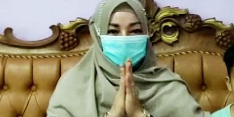 Calon Wakil Bupati Kotawaringin Timur, Irawati. (ANT/IST)