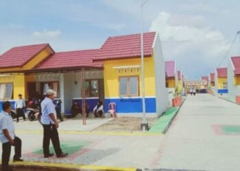 Inilah perumahan New Site Depelompent (NSD) sebagai rumah sakit darurat lapangan sebagai rumah karantina bagi pasien COVID-19 di Kabupaten Kapuas. (ANT)