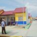 Inilah perumahan New Site Depelompent (NSD) sebagai rumah sakit darurat lapangan sebagai rumah karantina bagi pasien COVID-19 di Kabupaten Kapuas. (ANT)