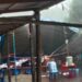 Hujan deras robohkan tenda TPS 2 Desa Takaras, Kecamatan Manuhing, Kabupaten Gunung Mas, Rabu, (9/12/2020). (ANT/Dokumentasi Pribadi)