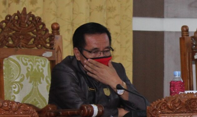 Ketua DPRD Kabupaten Gunung Mas, Akerman Sahidar. (Foto : Sekretariat DPRD Kabupaten Gunung Mas)