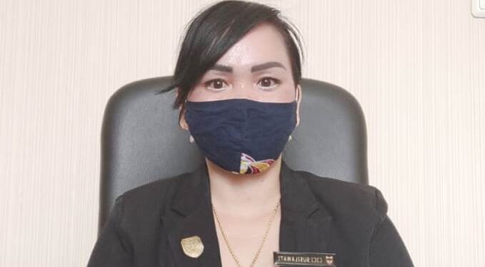 Legislator Gumas Cici Susilawati. (Foto : Cici Susilawati)
