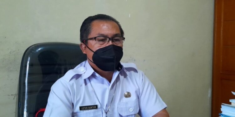 Kepala DPKP Kabupaten Gumas, Letus Guntur. (MN-3)