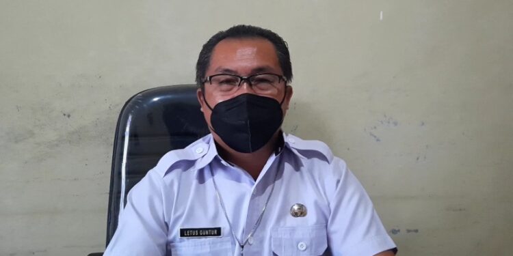 Kepala DPKP Kabupaten Gumas, Letus Guntur. (MN-3)