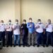 Anggota Komisi IV DPRD Kotawaringin Timur, Muhammad Kurniawan Anwar (kemeja biru) saat kunjungan ke Bandara Haji Asan Sampit, Rabu (27/1/2021). (ANT/IST)