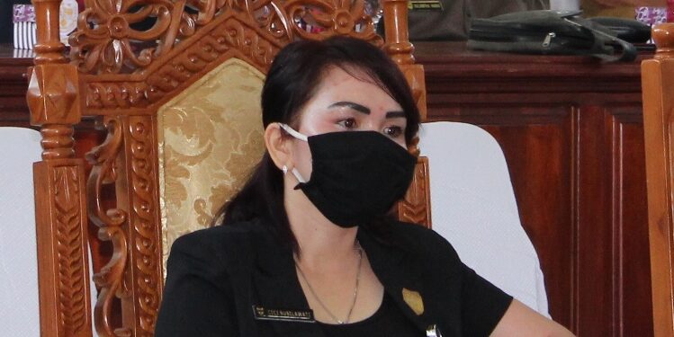 Legislator Kabupaten Gumas, Cici Susilawati. (Foto : Setwan Gumas)