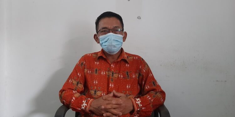 Kabid Pengelolaan Tahura pada DLHKP Kabupaten Gumas Colombus. (ANT)