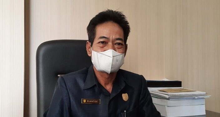 Sekretaris Komisi III DPRD Kabupaten Gumas Riantoe.