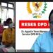 Anggota DPD RI Agustin Teras Narang saat menyerap aspirasi di Kecamatan Sepang, Kabupaten Gunung Mas, Kamis (24/4/2021). ANT/IST