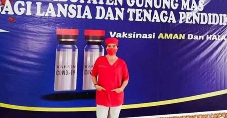 Kepala UPT Puskesmas Tampang Tumbang Anjir Nevie Ervina. ANT/IST – Puskesmas Tampang Tumbang Anjir
