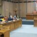 Suasana rapat Badan Musyawarah DPRD Kotawaringin Timur membahas rencana agenda selama Mei ini, Senin (3/5/2021). (ANT/IST)