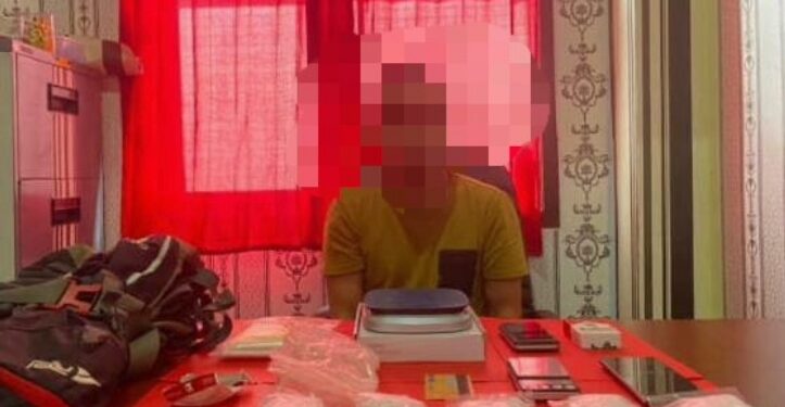TGR beserta barang bukti diamankan polisi.
