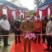 Bupati Gumas Jaya S Monong didampingi Kapolres AKBP Rudi Asriman dan lainnya saat meresmikan Kampung Baru Kuala Kurun, Kecamatan Kurun sebagai Lewu Isen Mulang dan Lewu Pancasila, Senin (21/6/2021). (IST)