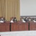 Suasana rapat paripurna di ruang sidang paripurna DPRD Kabupaten Gumas, Rabu (21/7/2021).