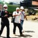 Humas PT SJIM Audy Valent (tengah) bersama anggota Komisi IV DPRD Kotawaringin Timur Bunyamin dan Bima Santoso saat kunjungan Komisi IV, Senin (19/7/2021). ANTARA/Norjani