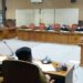 Ketua Bapemperda DPRD Kotawaringin Timur, Handoyo J Wibowo memimpin rapat pembahasan Raperda Protokol Kesehatan, Senin (19/7/2021).(ANT/IST)