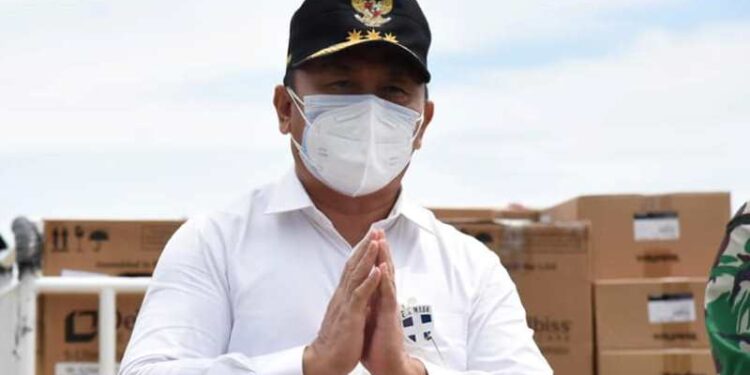 Foto dokumentasi – Gubernur Kalteng, Sugianto Sabran menerima bantuan ratusan Konsentrator Oksigen dari Presiden RI Joko Widodo, di VIP Room Isen Mulang, Bandara Tjilik Riwut, Kota Palangka Raya, Kamis (5/8/2021). (Foto : Facebook Sekretariat Daerah Kalteng)