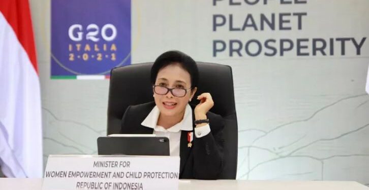 Menteri Pemberdayaan Perempuan dan Perlindungan Anak Bintang Puspayoga. (ANT/ HO-KemenPPPA)