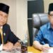 Wakil Ketua I DPRD Rudianur dan Wakil Ketua II DPRD Hairis Salamad. (ANT/IST)