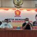 Sekretaris Jenderal DPP Partai Gerindra Ahmad Muzani (kedua dari kanan) saat berkunjung ke Kantor DPD Partai Gerindra Jawa Barat, Minggu (8/8/2021). (ANT/IST)