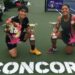Petenis Indonesia Jessy Rompies (kanan) dan Peangtarn Plipuech asal Thailand menjadi juara di turnamen seri WTA 125 Thoreau Tennis Open 2021 di Concord, AS, Minggu (8/8/2021) waktu setempat. (ANT/IST/HO-Tennis Indonesia)