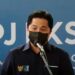 Tangkapan layar - Menteri BUMN Erick Thohir di Jakarta, Senin (19/7/2021). (ANT)